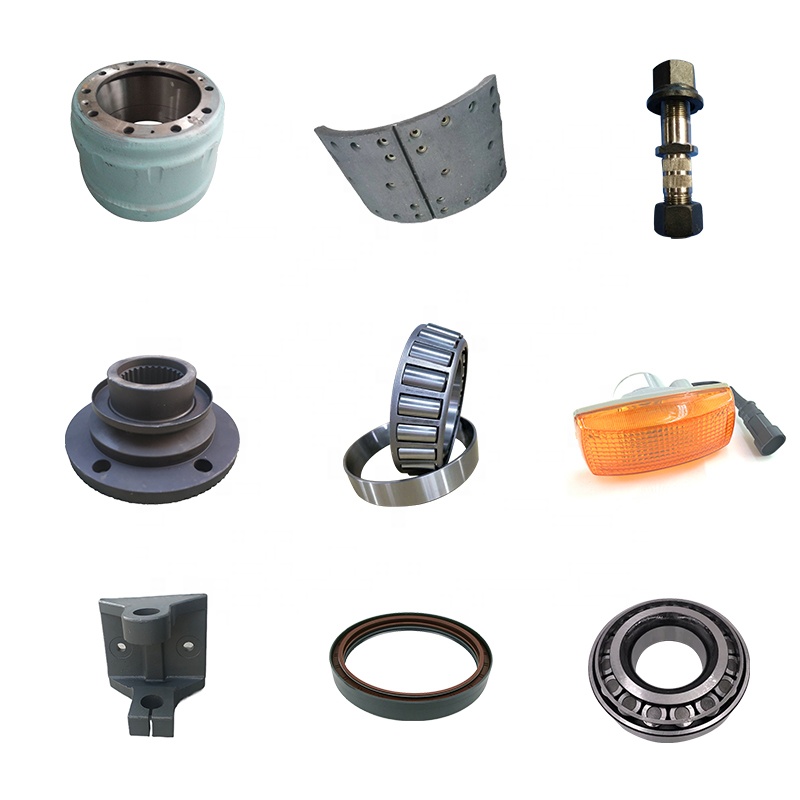 Heavy Duty Truck Spare Parts Accessories China Dump Truck Spare Parts for Foton Faw Dongfeng Sino Truck Howo Shacman Man Kamaz