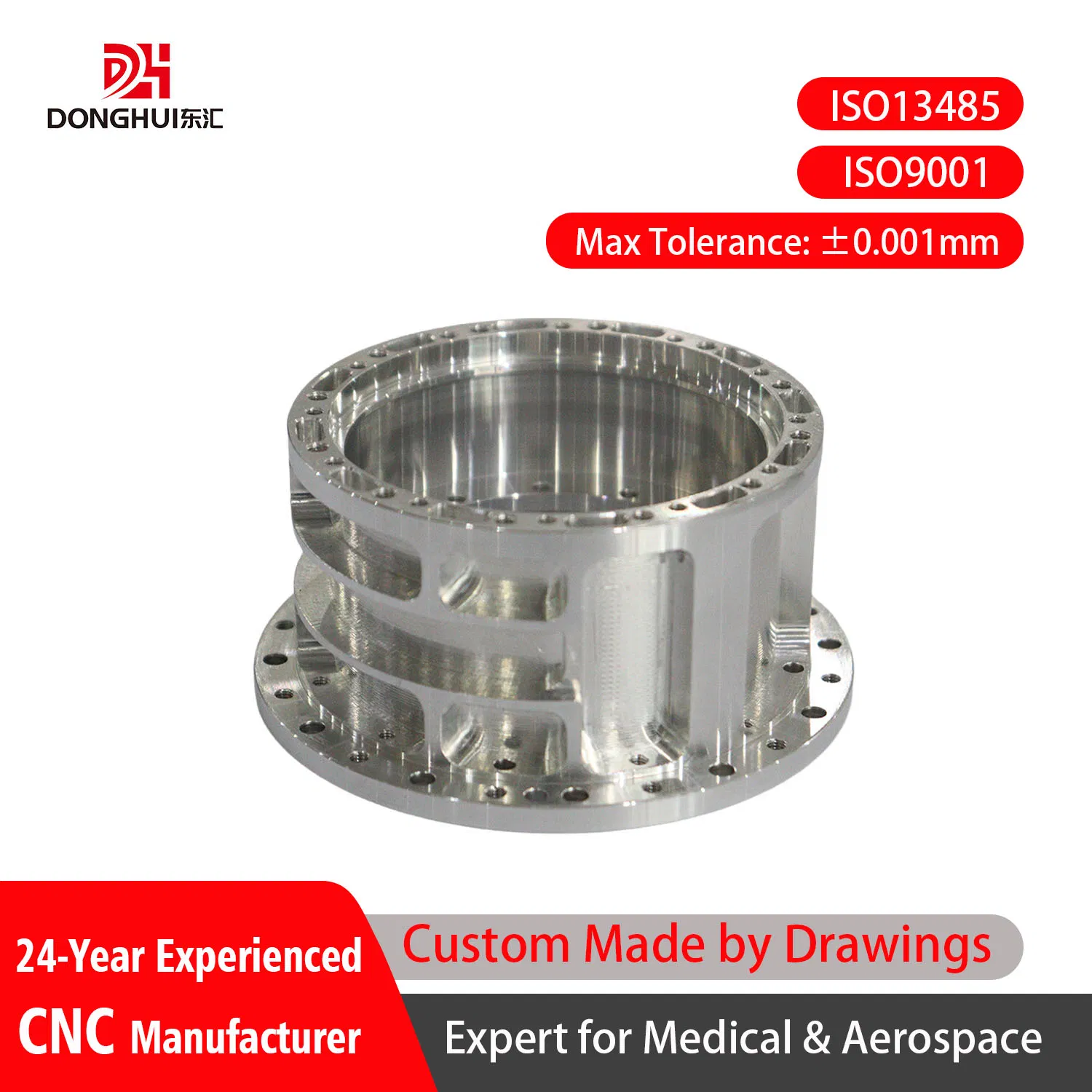 OEM IATF16949 ISO9001 Custom CNC Machining Parts Service for Automotive Powertrain Chassis System