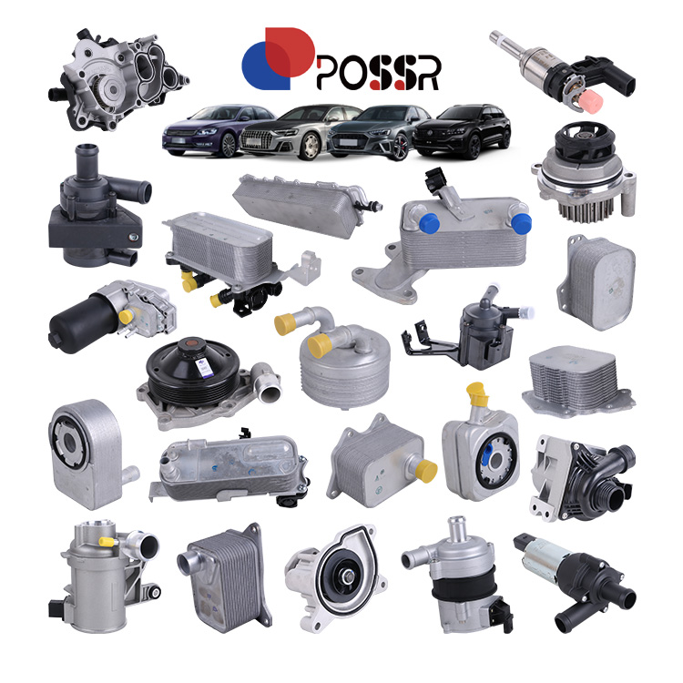 POSSR 17117638678 Cooling System Car Parts New Engine Oil Cooler for BMW 5 6 7 Series 17217638678