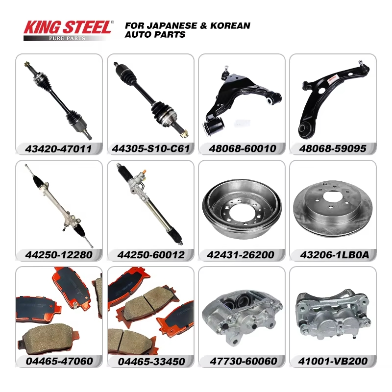 Kingsteel China Wholesale Price Auto Parts for Hyundai Toyota Hilux Corolla Mazda Mitsubishi Chevrolet KIA Nissan Suzuki Ford Car Chassis Parts