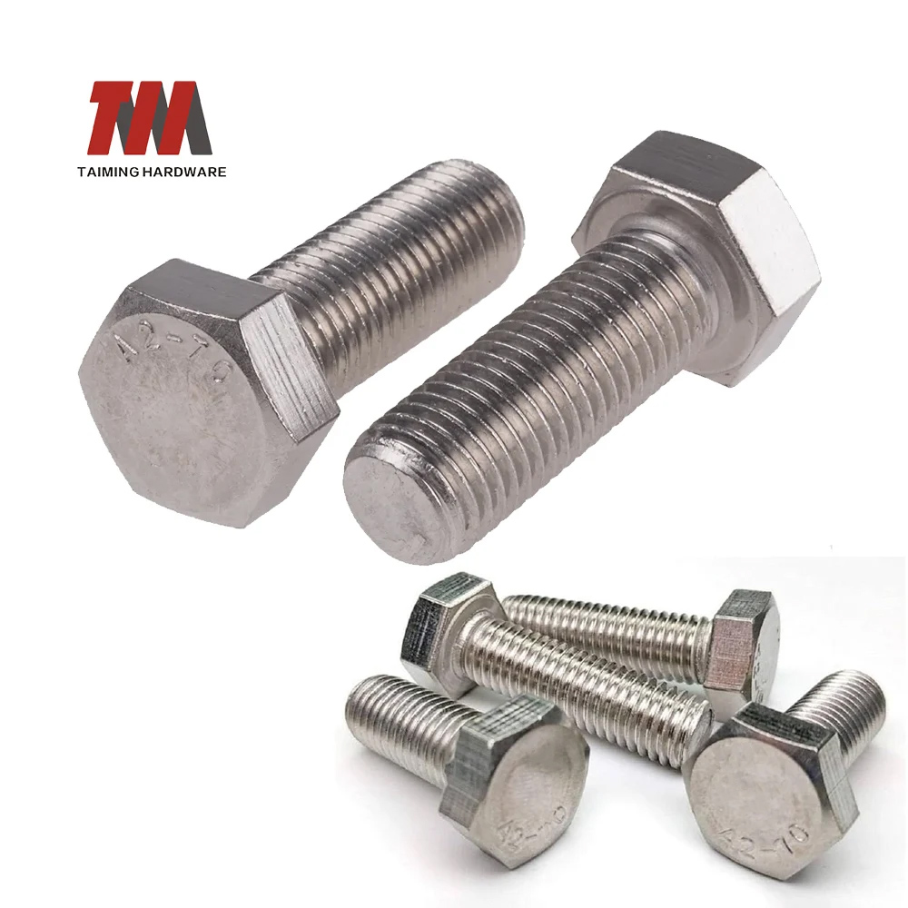 Grade 8.8 Carbon Steel External Hexagon Bolts | Zinc Plated Industrial Fasteners &amp; Cap Screws For Automotive Parts &amp; Machinery