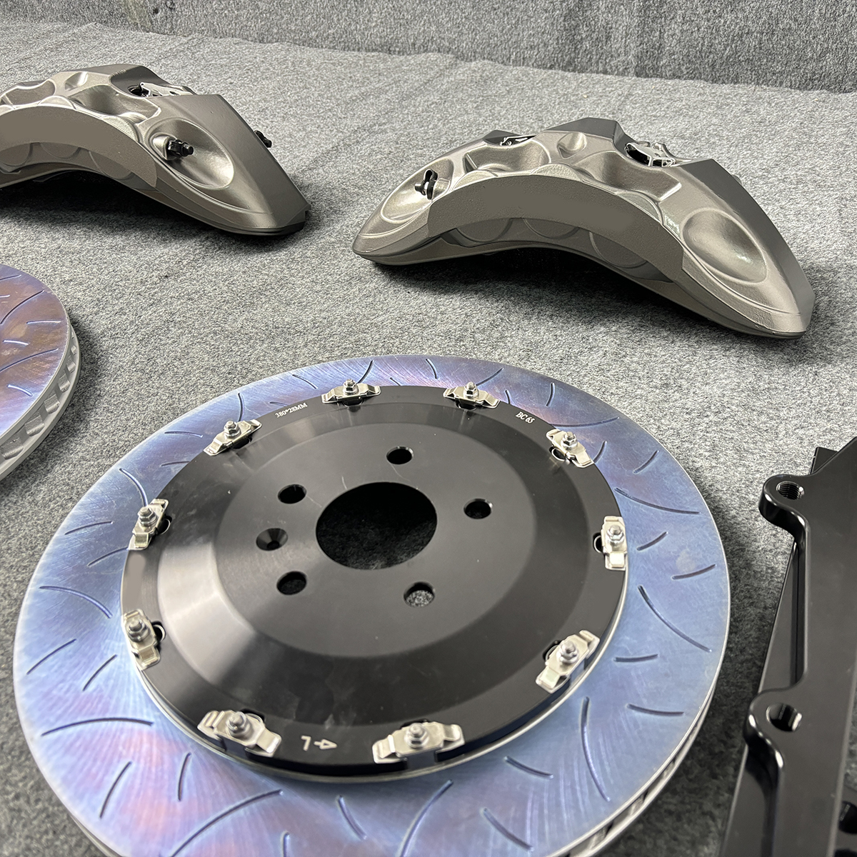Performance 9N Racing Big Brake Kit 6 Piston Caliper for Audi A5/A6/B8/B9/RS4-8/Q3-Q8 (2006-2024) 3-Year Warranty Professional