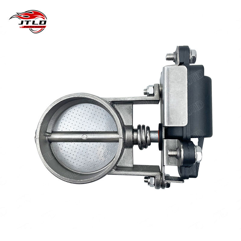 Universal 3" Electric Exhaust Cutout Valve - High Flow Stainless Steel for Performance Vehicles