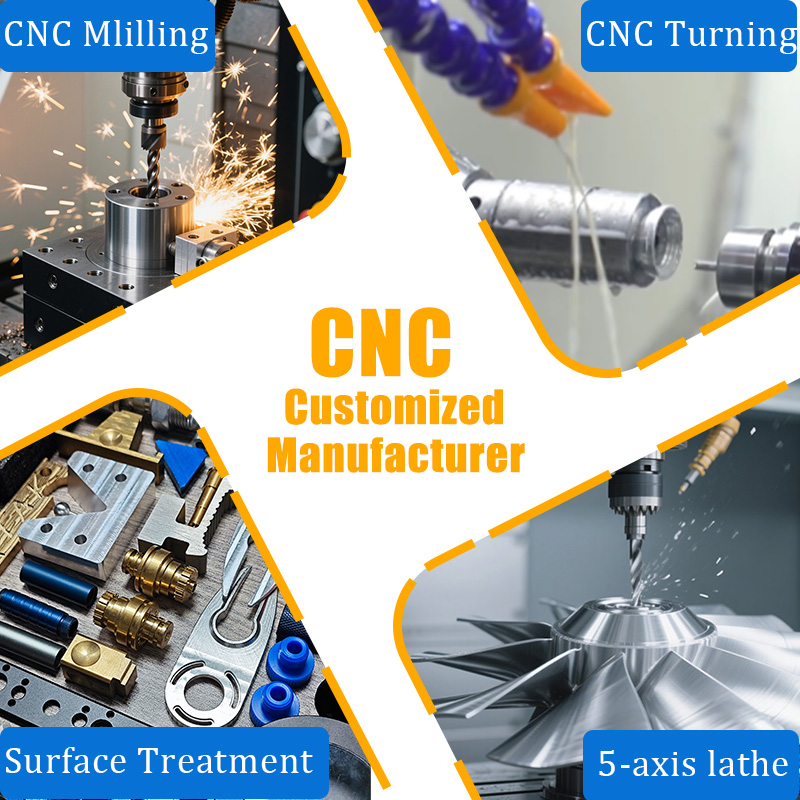 Factory Price High Precision Aluminum Brass Copper Alloy Steel Anodized Polished Precision CNC Components