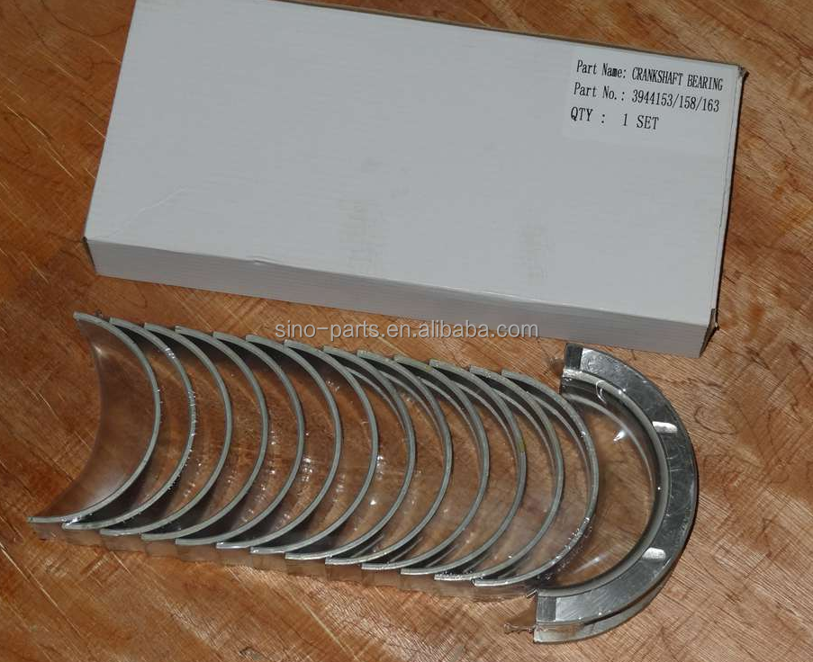 China High Quality 6CT Diesel Engine Spare Parts 3944158 3916840 3901630 Crankshaft Bearing