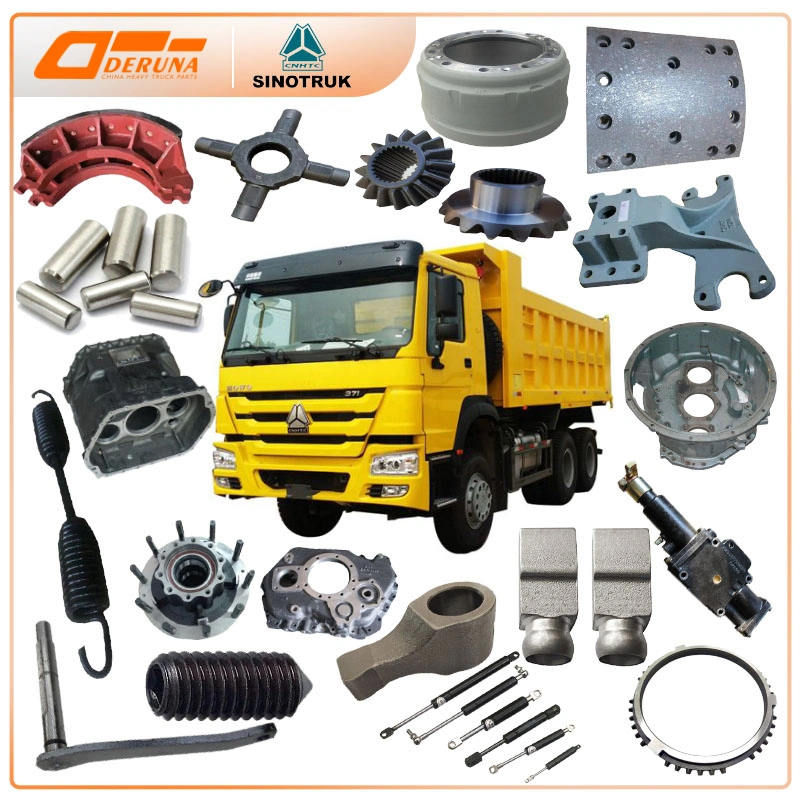 China Heavy Duty Truck Sinotruk Spare Parts HOWO Truck 10 Wheeler 12wheeler 6*4 8*4 Dump Truck Engine/Cabin/Axle/Chassis Spare Parts