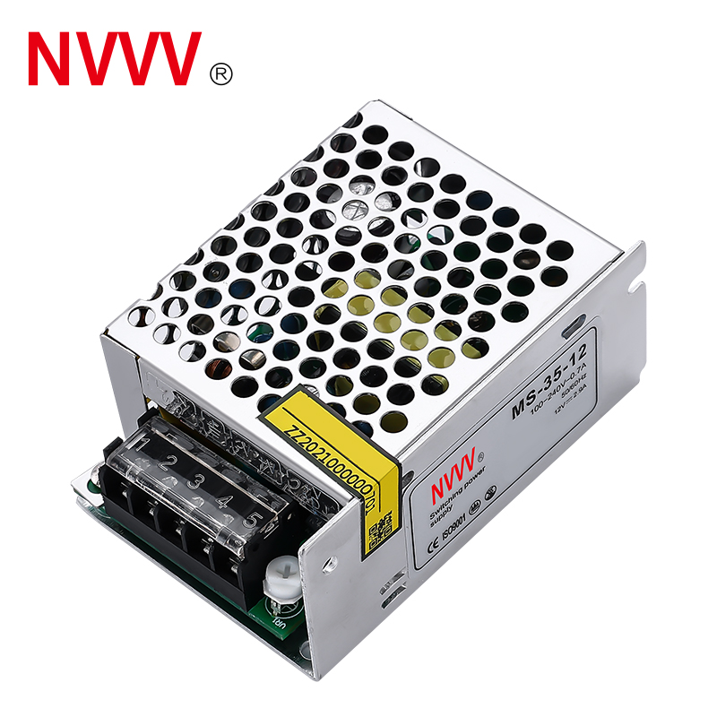 NVVV Power Supply Units AC DC Smps Power Supply 5V 12V 24V 36V 48V 50W 100W 150W 200W 350W Switching Power Supply For For Led