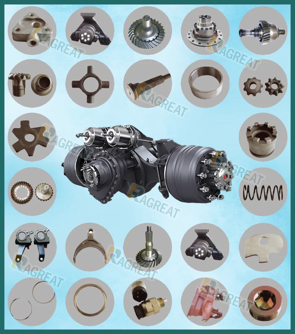 Weichai Engine Transmission Gearbox Axle Chassis Cab Cabin Truck Parts for Semi-Trailer HOWO Sitrak Sinotruk Shacman FAW Foton Nx Tx Max T5g C7h X3000 F3000 Jh6