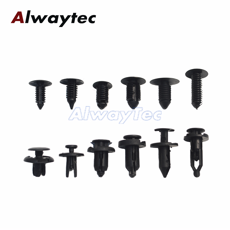 Auto Fastener Clip Kit 240/350/415pc Mixed Screw Push Retainer Pin Rivet For Car Fender Hole Bumper Door Trim Panel Window Visor