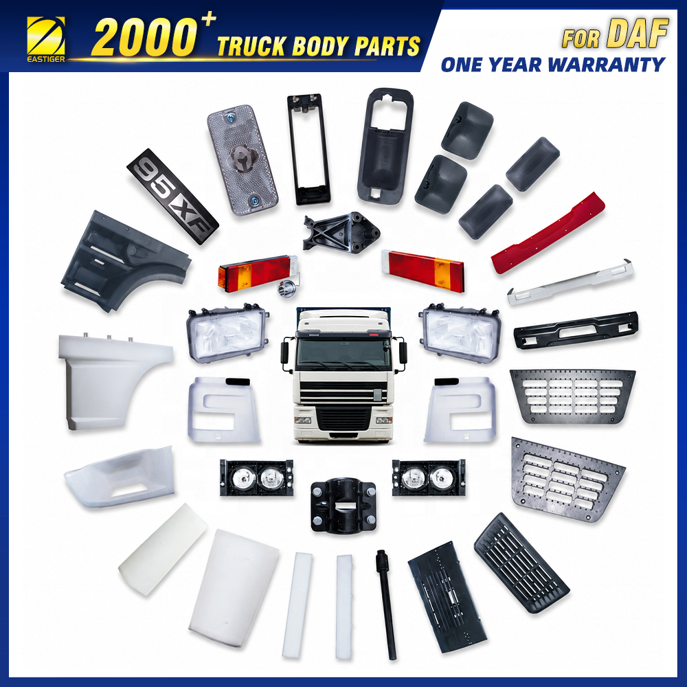 Truck Body Parts for DAF XG / XD / XF / XB / CF / LF / FA / SB Truck Parts Over 2000 Items