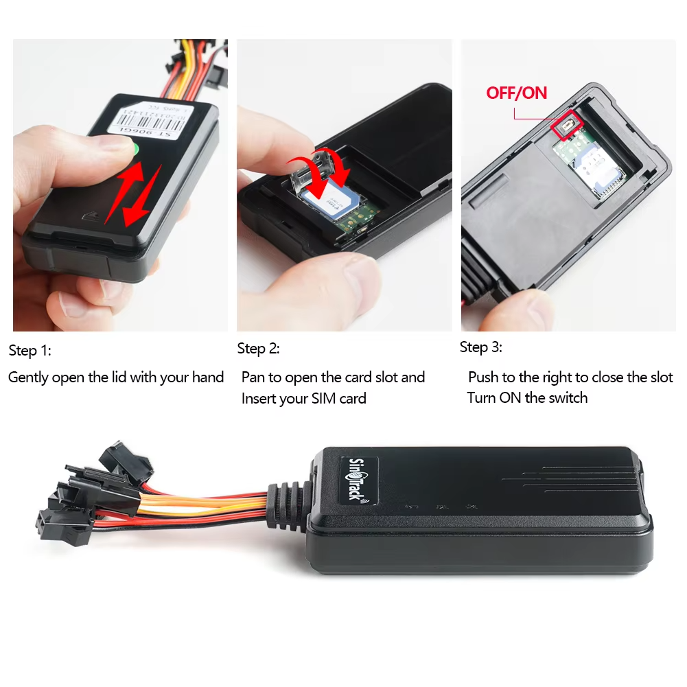 Sinotrack Worldwide Real Time Gps Tracking Device For Vehicle ST-906L Traceur Gps Pour Voiture 4G Car Gps Tracker With SOS Alarm