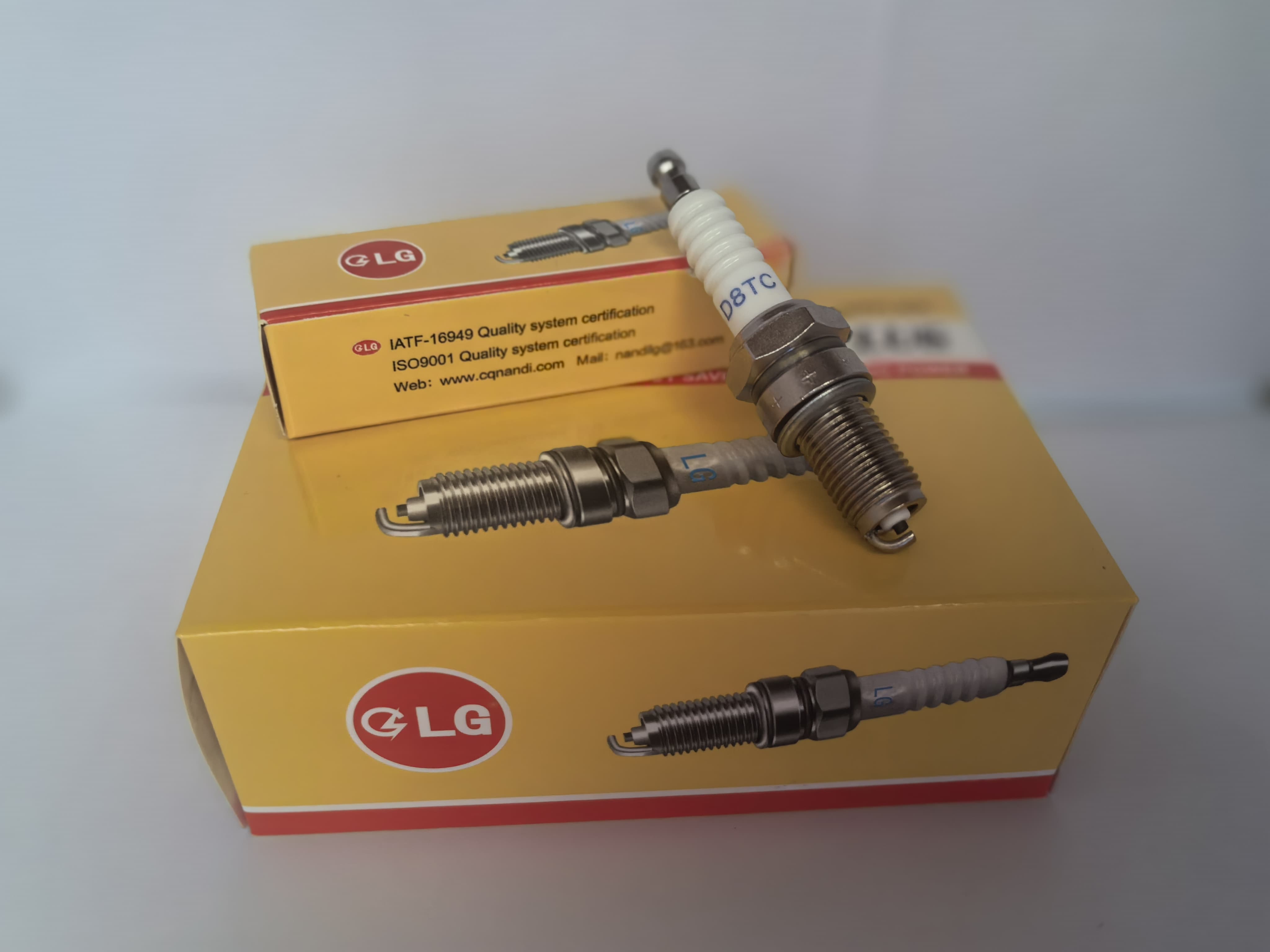 LG D8TC Customizable Motorcycle Spark Plugs For NGK D8EA For ZS125 ZS150 engine Spark Plugs. For Lawn Mowers Too
