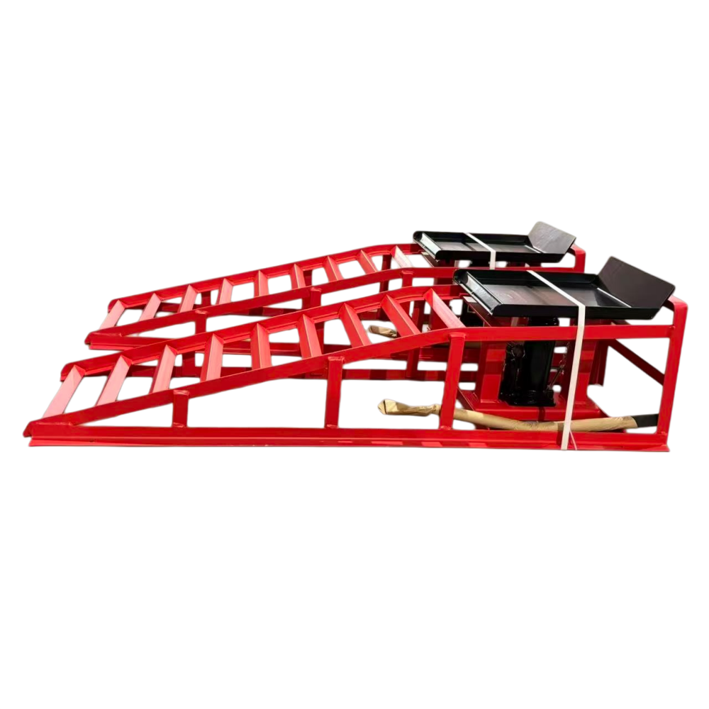 Car Truck Service Ramps Lifts Hydraulic Pump Ramp Heavy Duty Hydraulic Lift For Vehicle Repairs And Servicing
