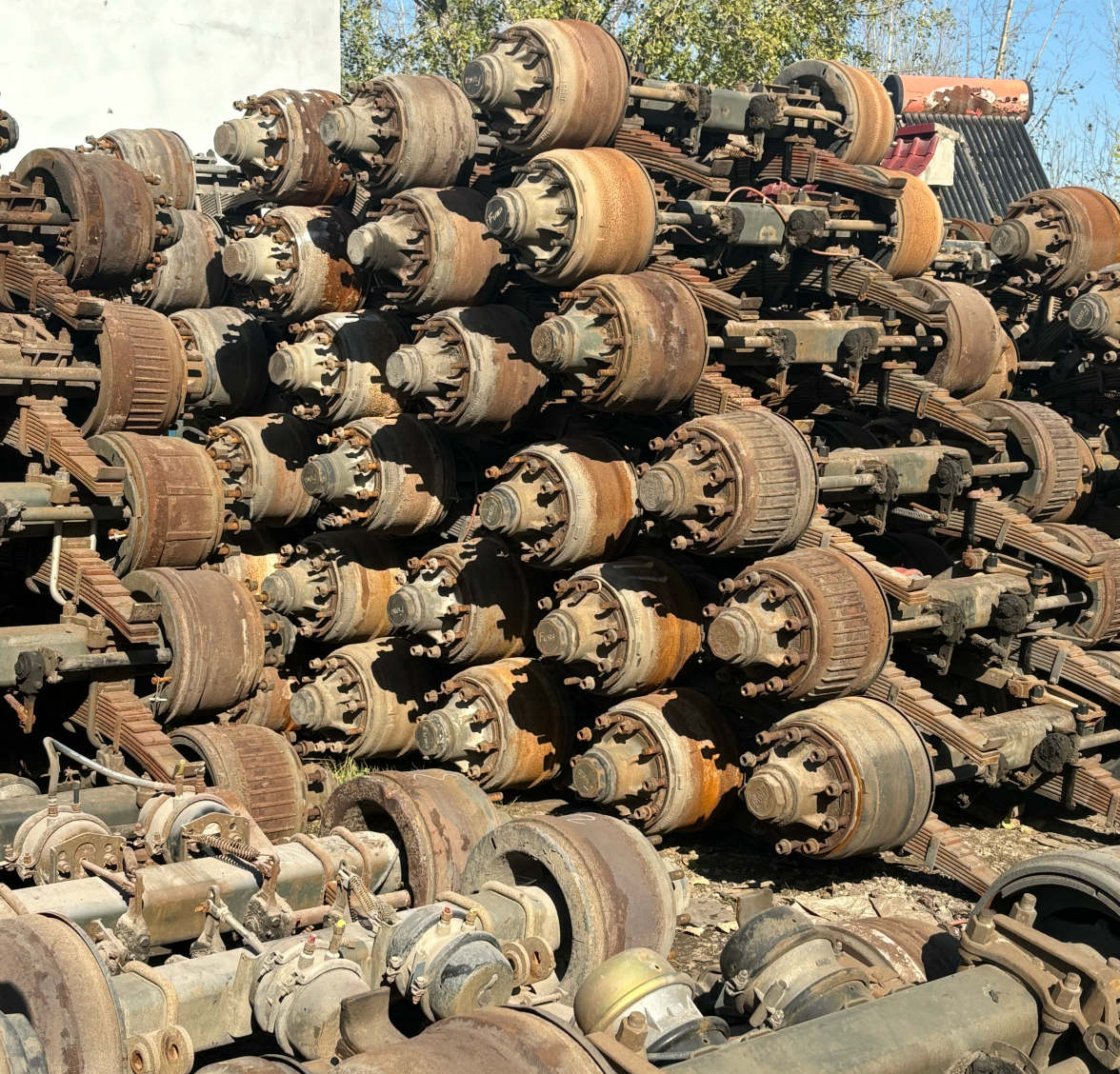 Wholesale Second Hand Axle Assembly For Trailer And Truck High Quality Used Parts From China Factory