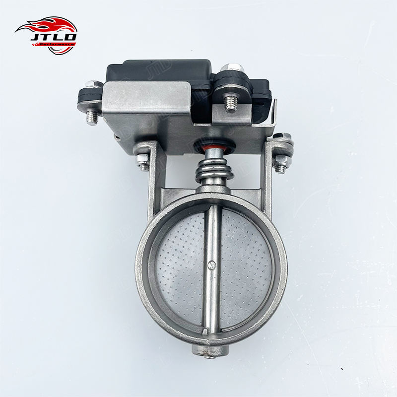 Universal 3" Electric Exhaust Cutout Valve - High Flow Stainless Steel for Performance Vehicles