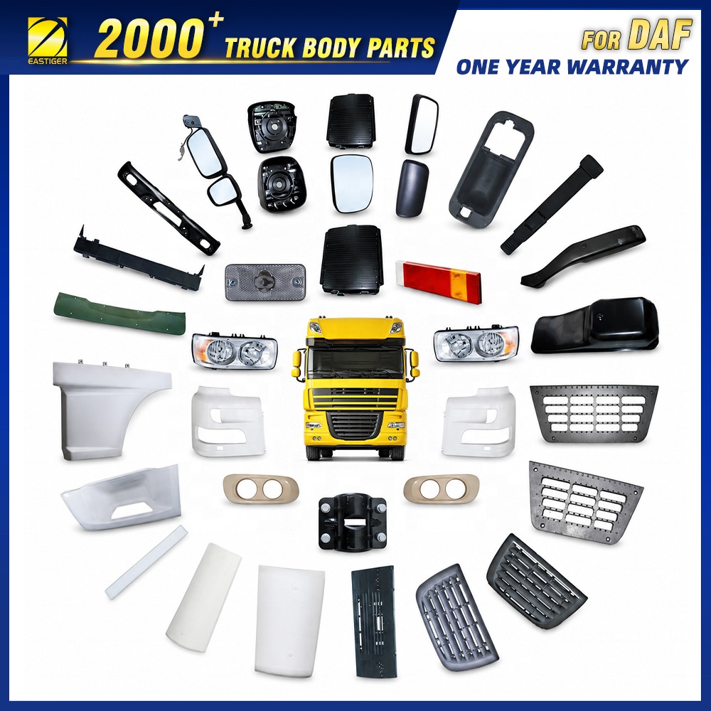 Truck Body Parts for DAF XG / XD / XF / XB / CF / LF / FA / SB Truck Parts Over 2000 Items