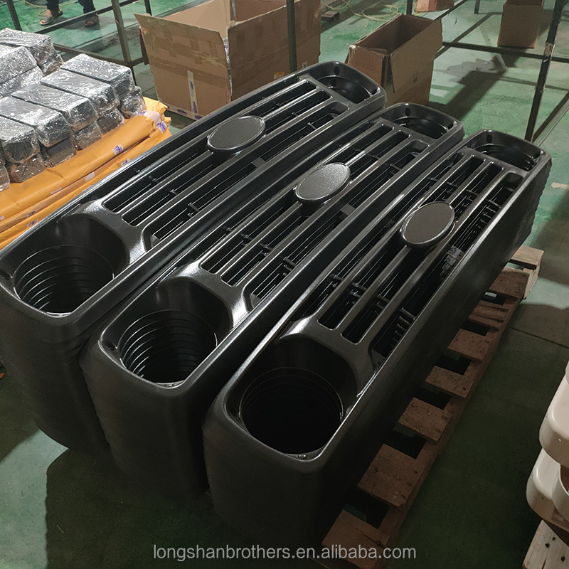 Custom Vacuum Formed ABS Plastic Auto Accessories Bumpers Production Plan With Cutting Service For Industrial Use