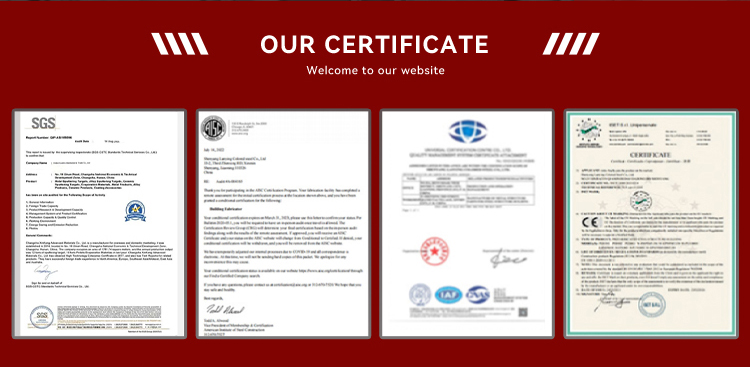 Certification Certificate