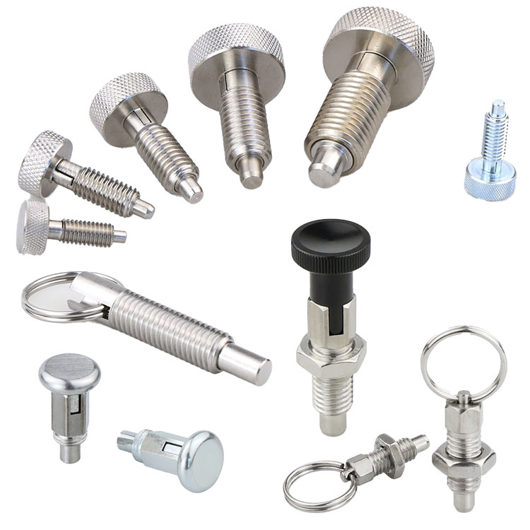Stainless Steel Spring Indexing Pin Plungers Specs 11