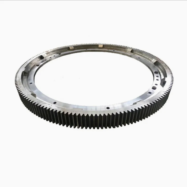 Large Diameter Helical Girth Gear | Forged Steel Heavy Duty Gear Ring For Rotary Equipment | BV Standard Certified | Jiawei