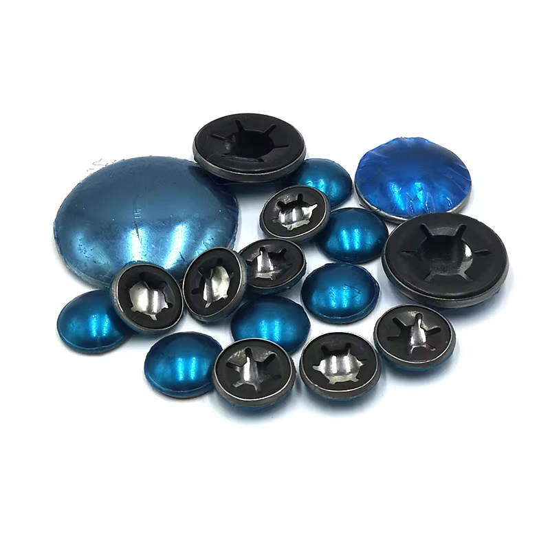 Black Oxide Carbon Steel DIN Plain E-Clip Shaft Retaining Washer Heavy Duty Locking Fastener for Automotive Industrial Use