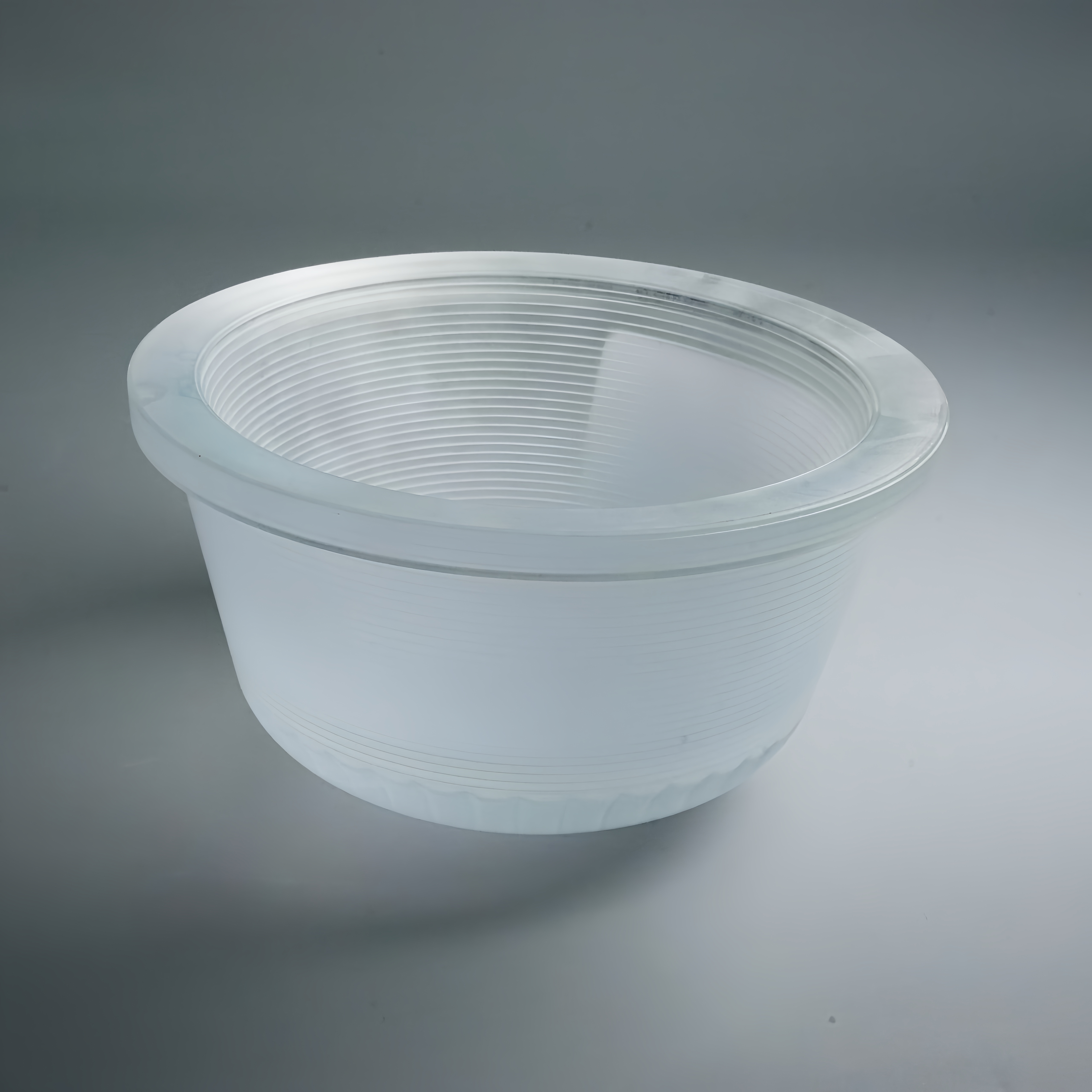 Transparent Explosion-proof Glass Shade, High Light Transmittance, Industrial Workshop Lighting