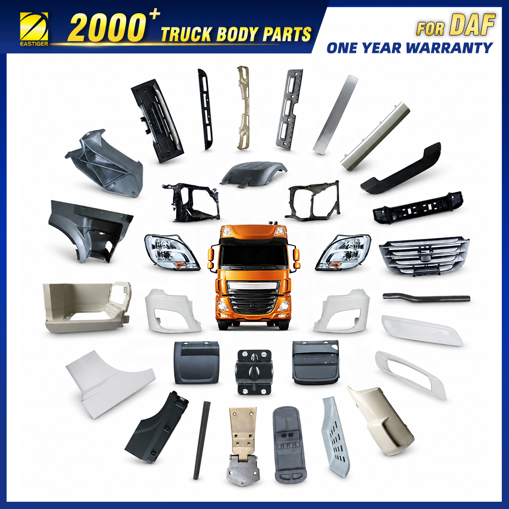 Truck Body Parts for DAF XG / XD / XF / XB / CF / LF / FA / SB Truck Parts Over 2000 Items