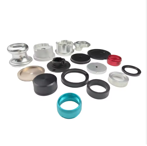 Custom CNC Machined Lighting Parts Aluminum Accessories for LED Lighting and Lamp Equipment Assembly