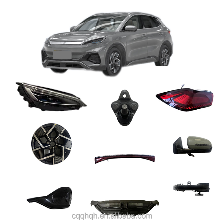 Original Auto Parts For BYD Yuan Tang Han Qin Seal Seagull Song Pro Plus Ev Bumper Hood Led Headlight Door Car Parts