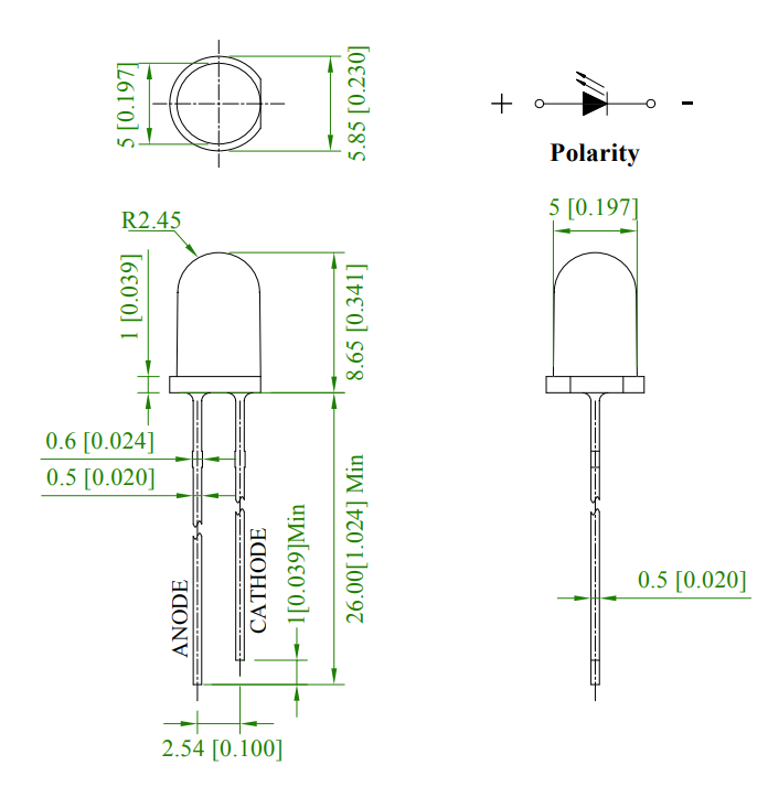 Ekinglux Shenzhen LED Factory Cheap Price 5mm Red LED Components Lamp Optoelectronics Product