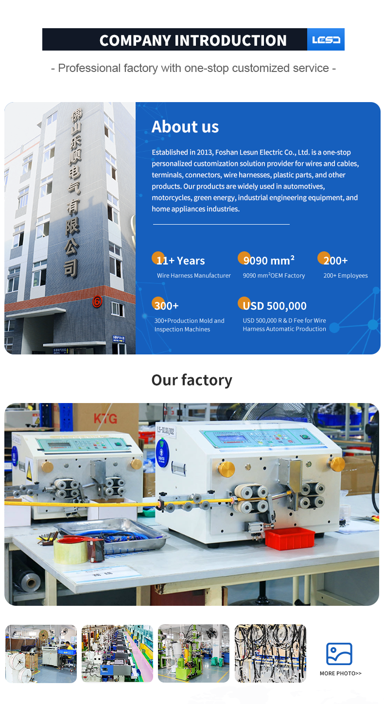 ODM OEM Manufacturer Customized Electrical Car Auto Automotive Parts Wire Cable Assembly Heavy Truck Chassis Wiring Harness