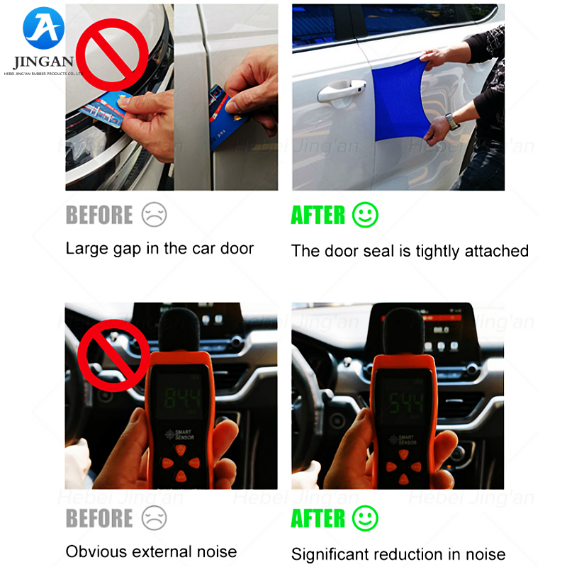 High Quality Car Door Edge Guards U Shape Edge Trim Weather Stripping Seal Protector For Auto Door Seals