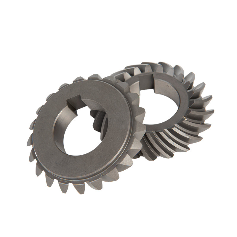 Custom Precision Cnc Machined Service Gear Hobbing Parts Stainless Steel Transmission Gear Spiral Bevel Gear Set