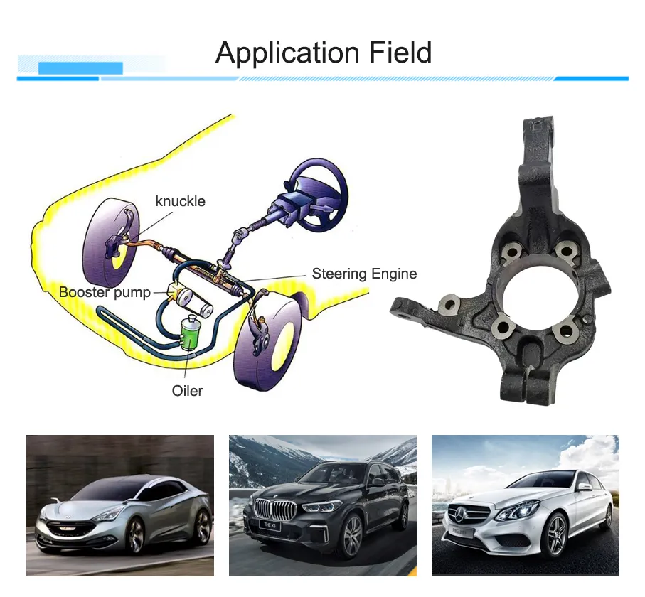 OEM Original Quality Automobile Parts Car Steering Knuckle Steering System Part