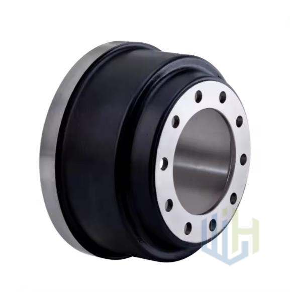 WJH 3600AX New Brake Drum American Type Steel for DAF Heavy Duty Semi Truck Trailer Brake System Parts 1997-2010 1 Year Warranty