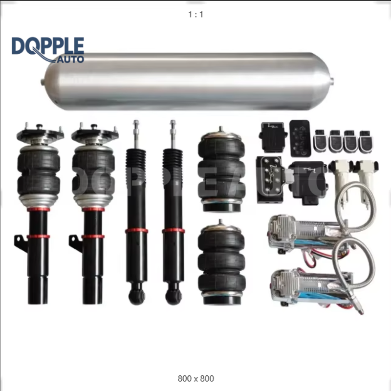 Car Coilover Truck Air Suspension Parts With Air Spring Shock Absorber