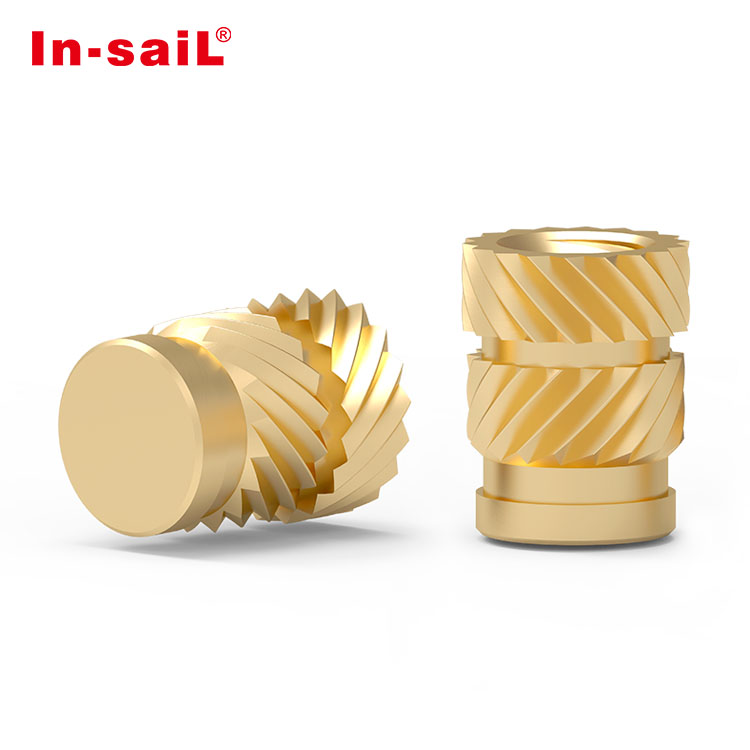 Ultrasonic Insert Nut for Plastic Heat Staking Threaded Nut for Electronics & Automotive Plastic Fastener M3-M6 OEM Service