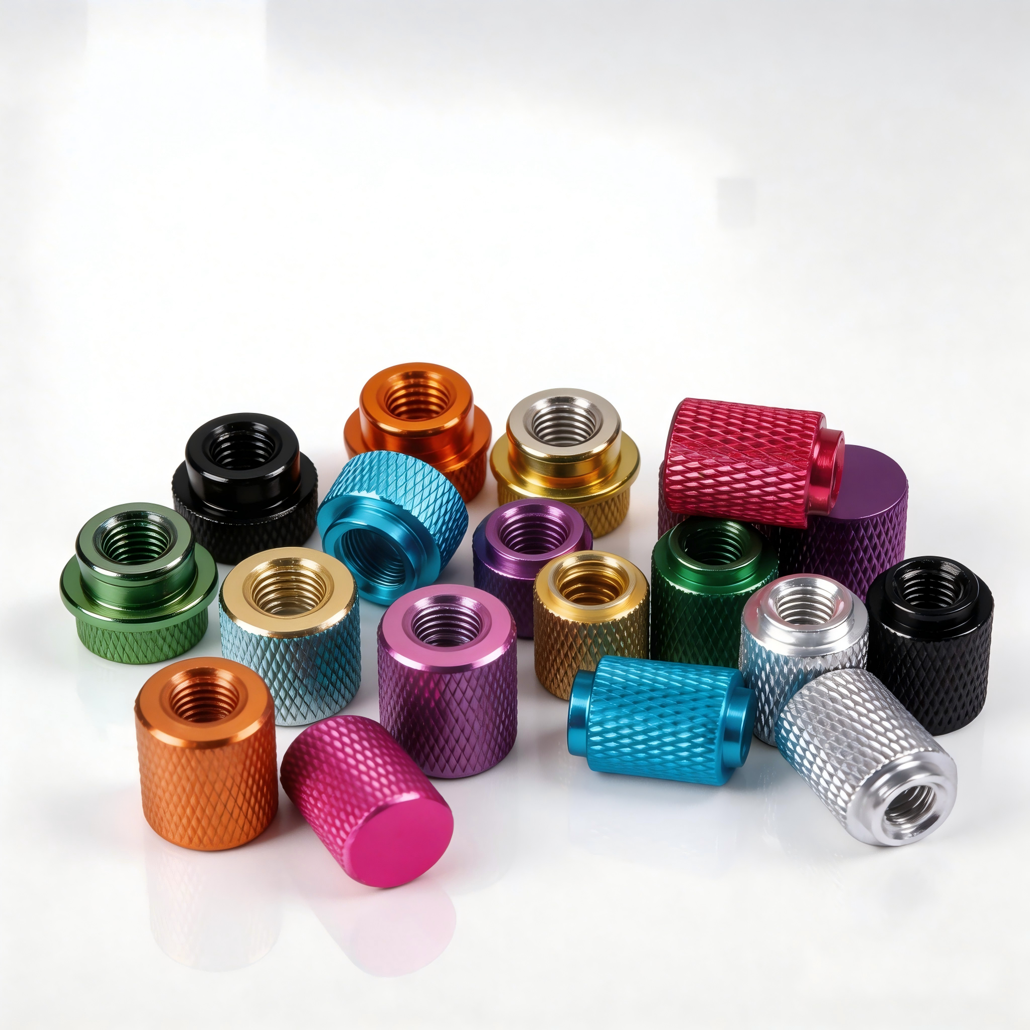 MingYI CNC Machined Non-standard Nuts, Special Thread, Surface Treatment, Custom Fasteners For Electronics &amp; Automotive