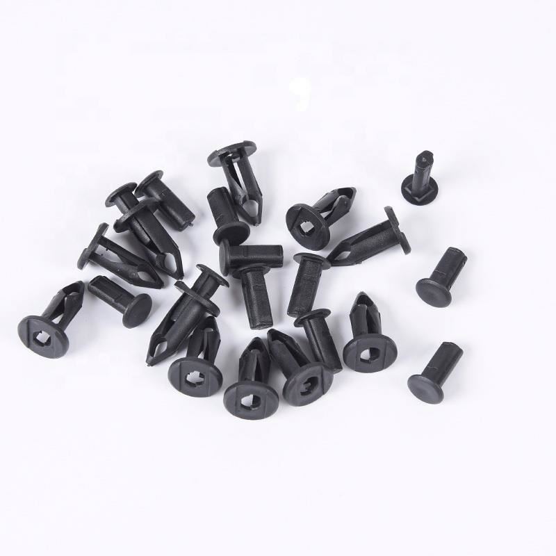 China Supply Auto Fastener Accessories Round Head Type Plastic Car Clip