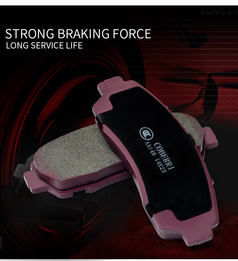 Wholesale New Ceramic Formula Noiseless Auto Brake System Parts Car Brake Pads for nissan Fuga