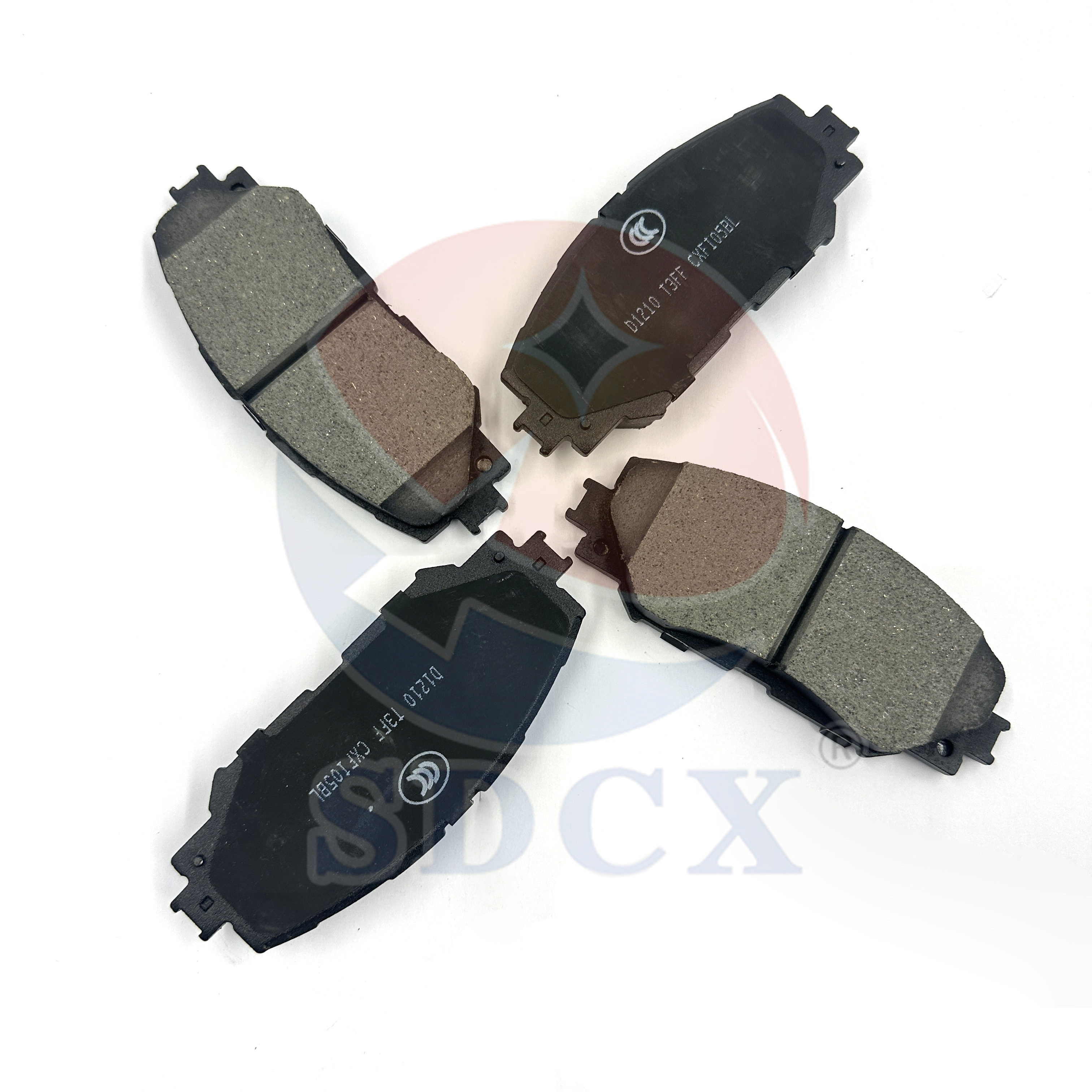 AUTO Front OUDEWO D1106 Genuine Quality Car Spare Parts Auto Brake Systems Ceramic Metallic NAO Material Front Disc Brake Pads