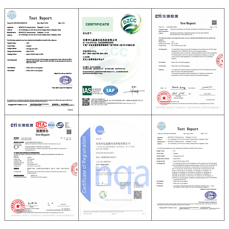 Ekinglux Shenzhen LED Factory Cheap Price 5mm Red LED Components Lamp Optoelectronics Product