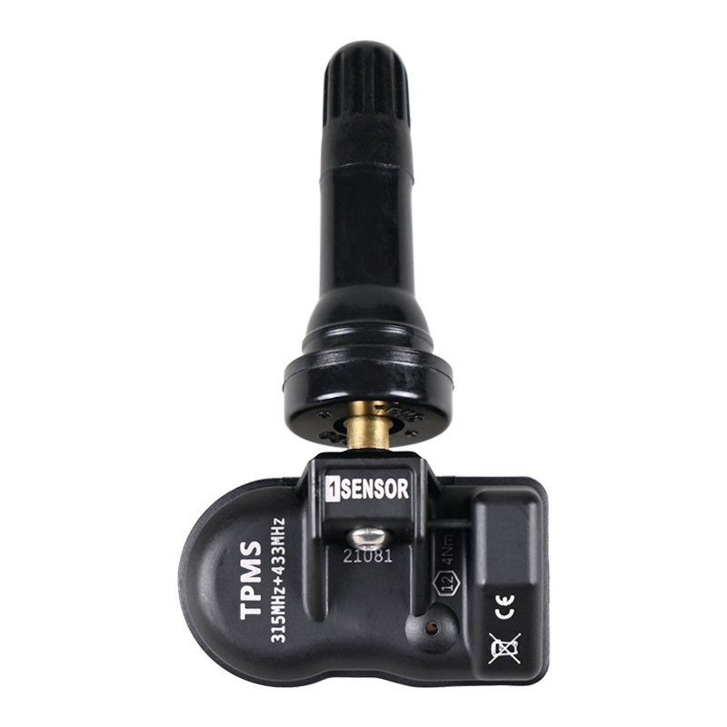 Tpms Sensor Programmable Universal TPMS Sensor 315MHz/433MHz Rubber Section Metal Section