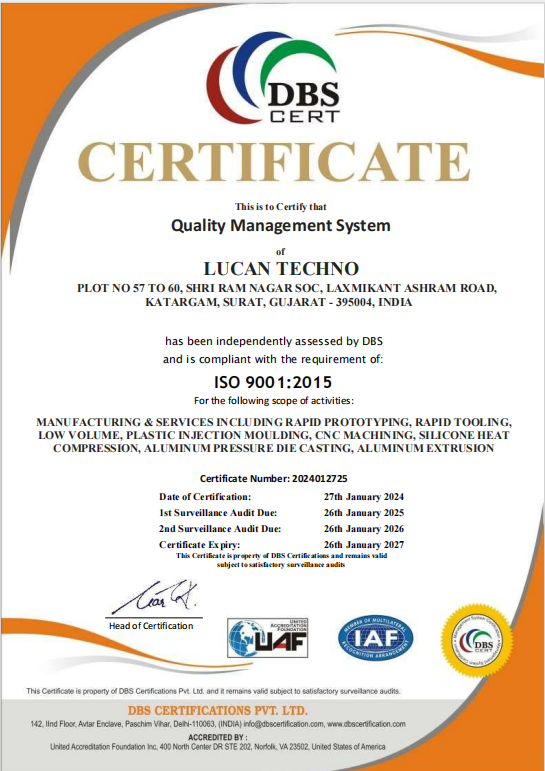 Quality Certifications
