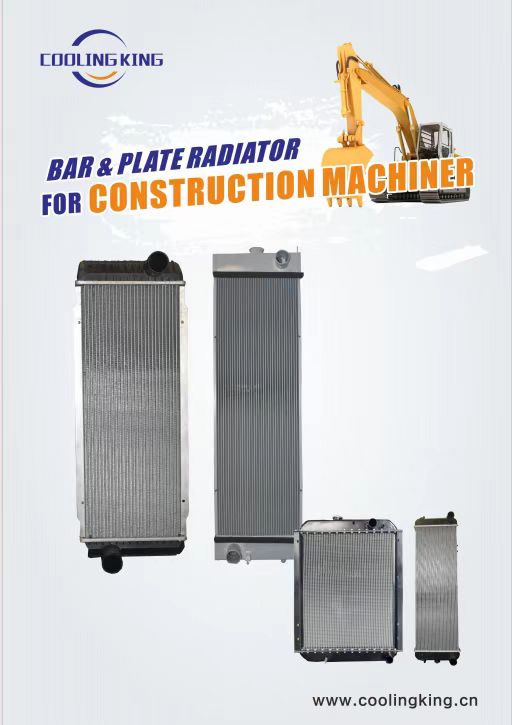 Best-selling Construction Machinery Cooling System Radiator for CAT E312D Automotive Parts 1 Year Warranty Made China