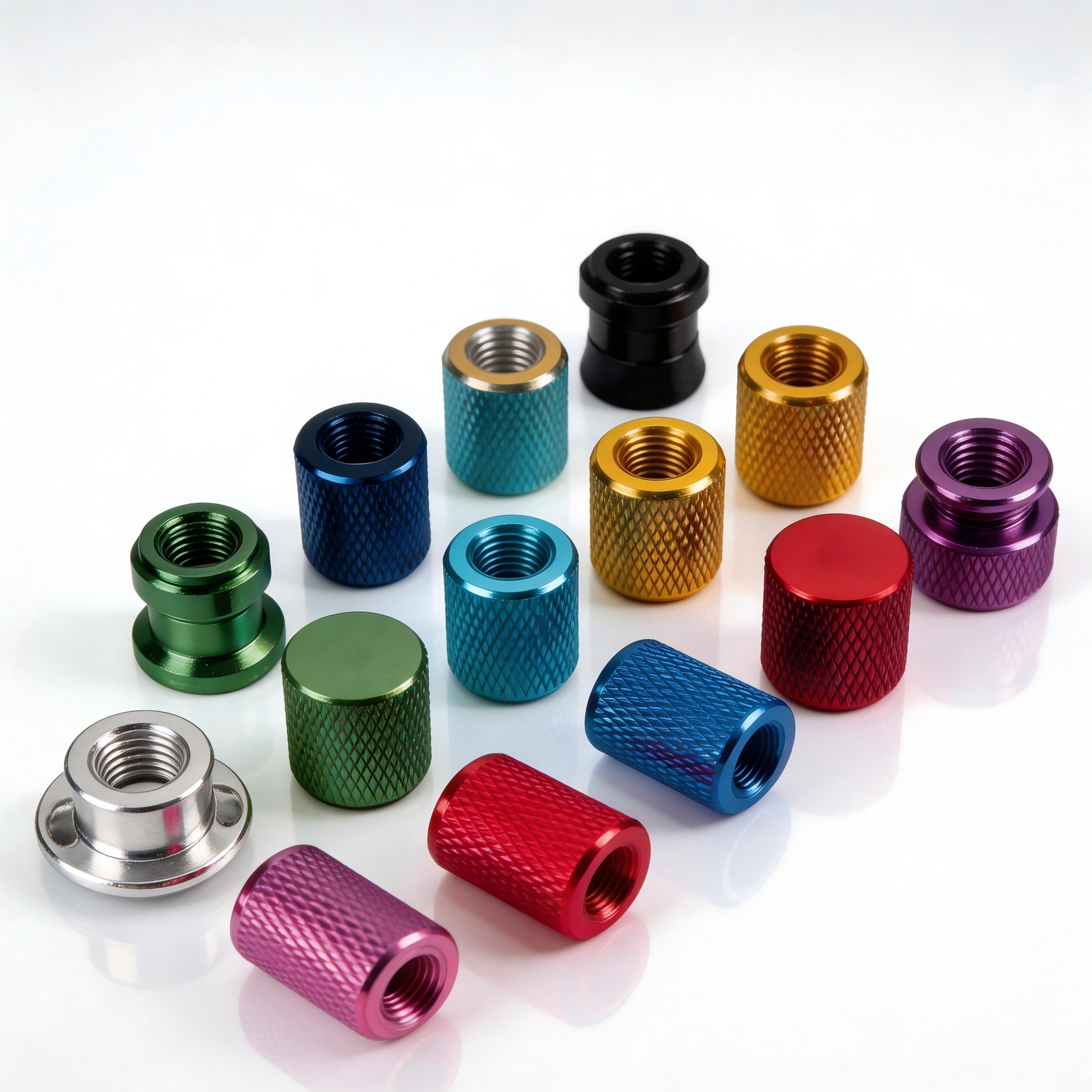 MingYI CNC Machined Non-standard Nuts, Special Thread, Surface Treatment, Custom Fasteners For Electronics &amp; Automotive