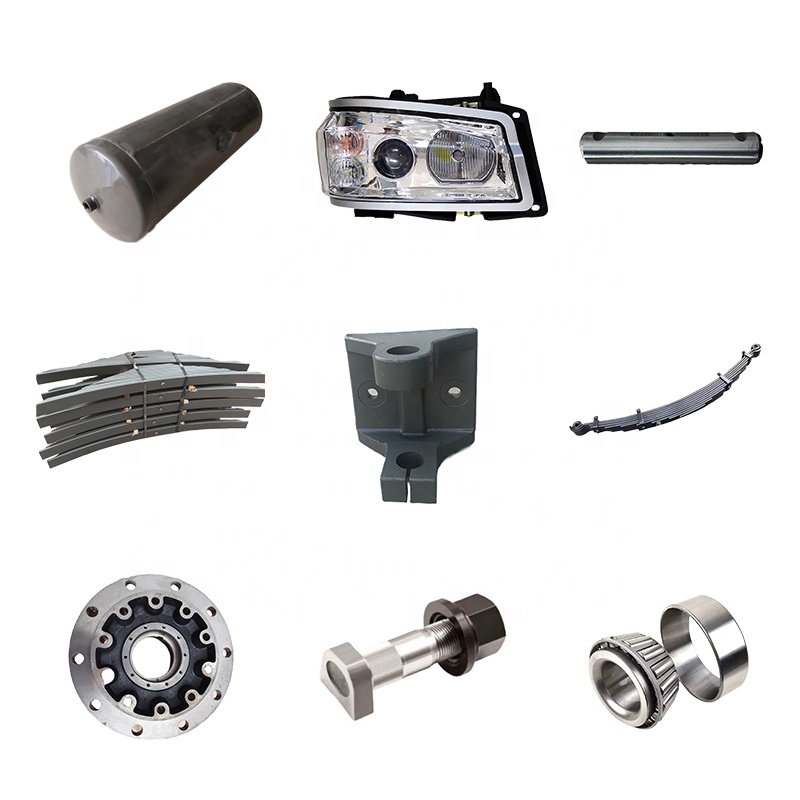 Heavy Duty Truck Spare Parts Accessories China Dump Truck Spare Parts for Foton Faw Dongfeng Sino Truck Howo Shacman Man Kamaz