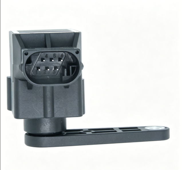 Headlight Height Sensor Vehicles 6779447 Automotive Parts Stable Rear Sensor Performance and Durable Plastic Housing