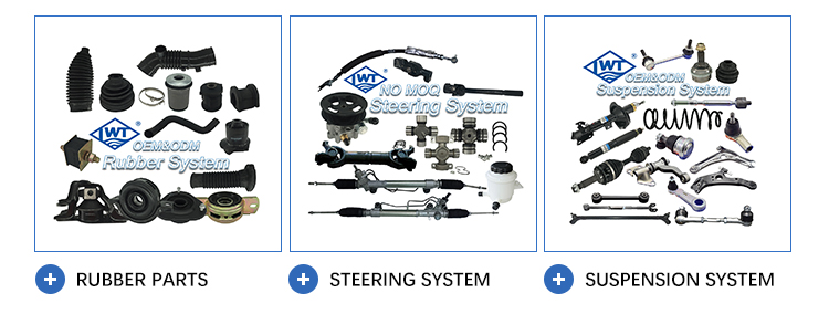 Suspension and Rubber Parts Range