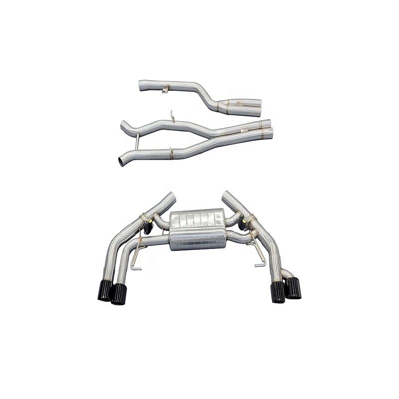Hot Sell SUS 304 Auto Parts Exhaust Pipe System for BMW G01 X3 G02 X4 M40i B58 Engine 3.0T Catback Stainless Steel Exhaust Kit